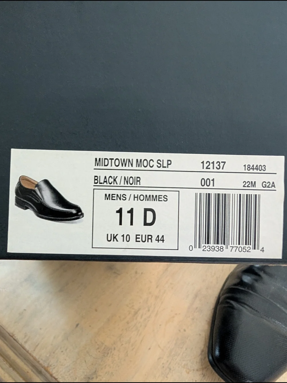 Kenneth Cole Men's Black Lace-Up Dress Shoes